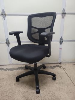Alera Elusion Mesh Ergonomic Office Chair Computer Desk Gaming, Black