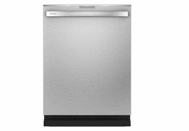 New GE profile dishwasher in stainless steel