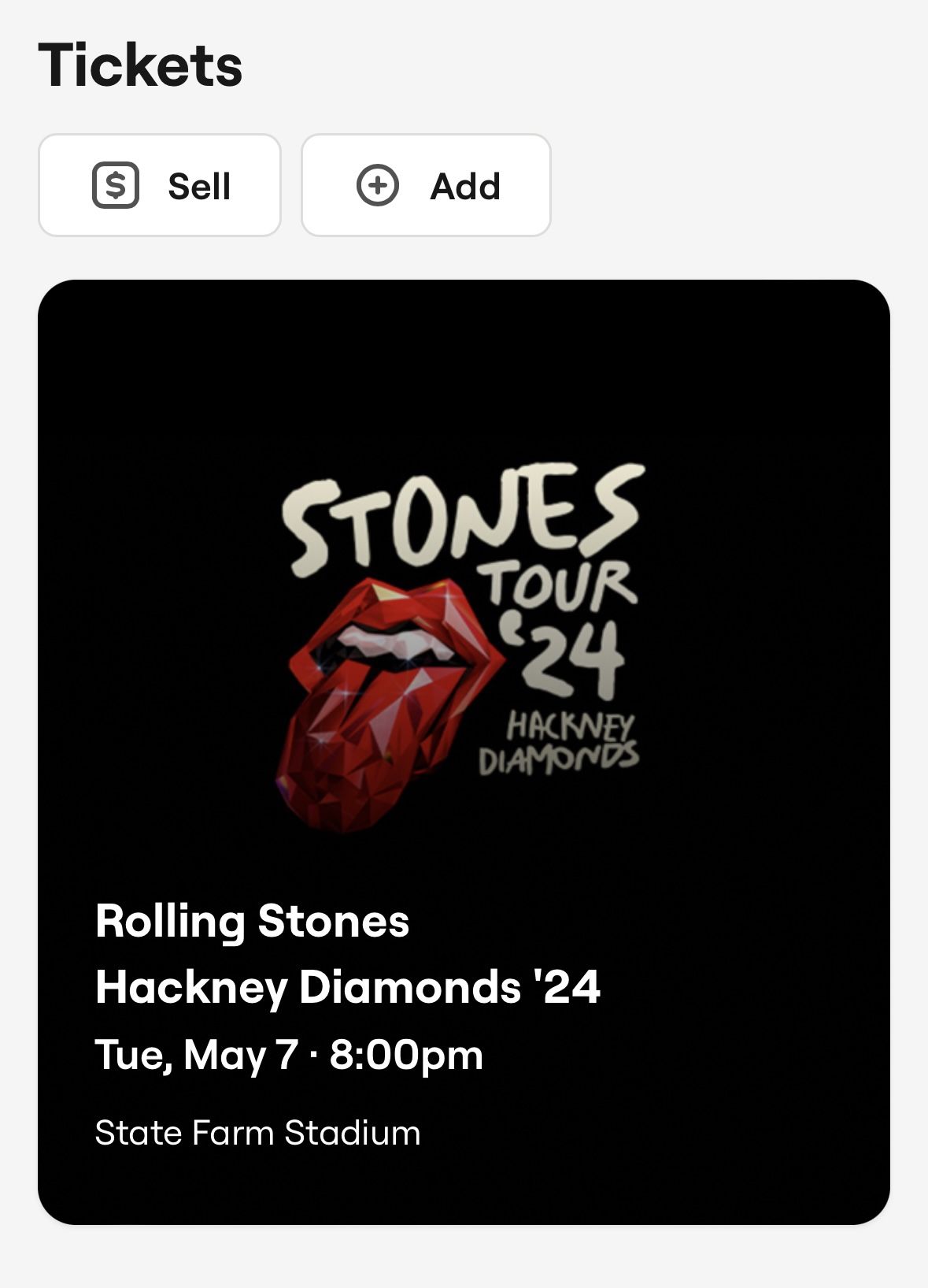 Rolling Stones Tickets 