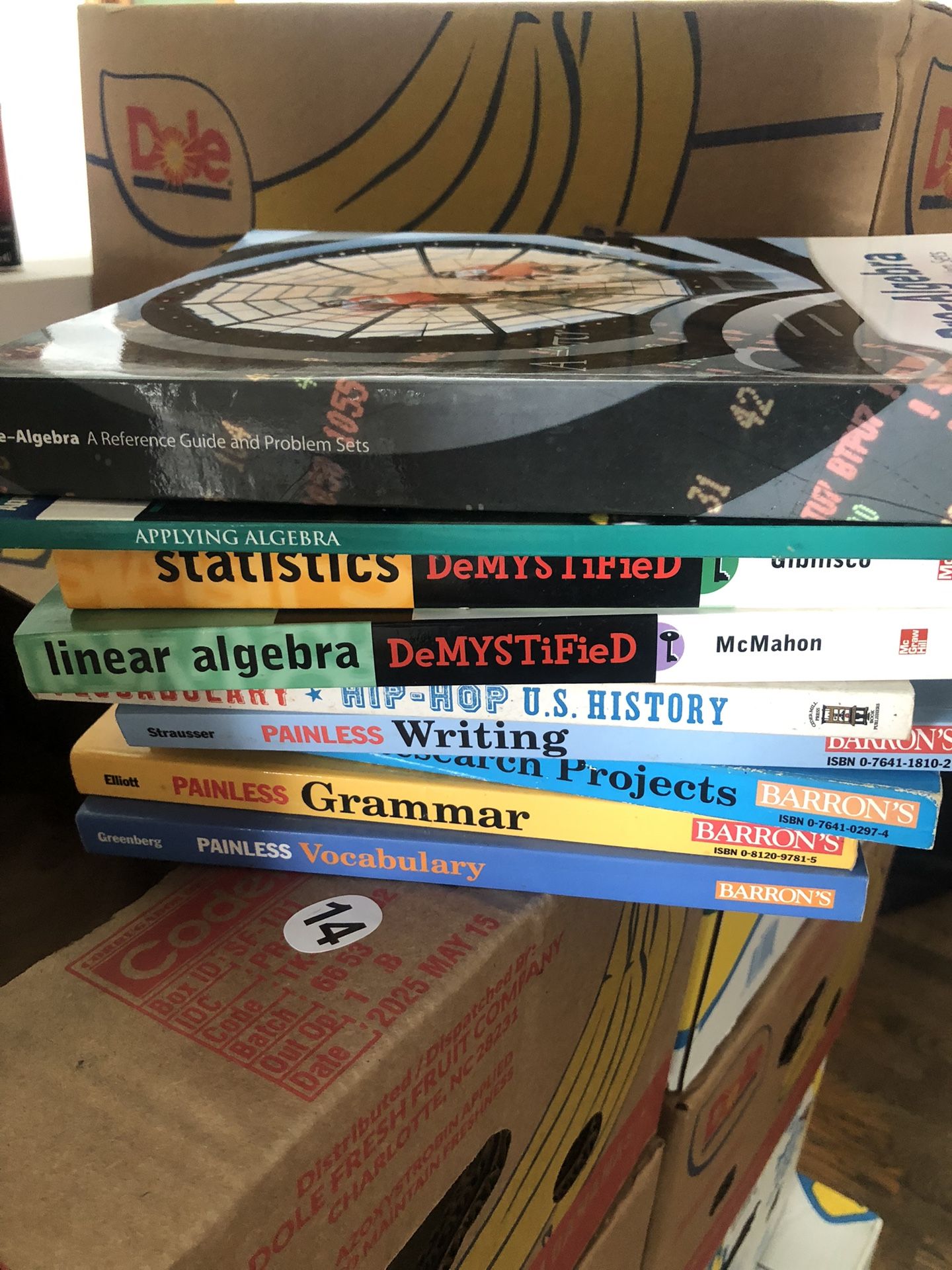 Homeschool books Various Topics