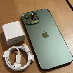 iPhone 13 Pro Max-128GB-Green (Unlocked) Very Excellent Condition
