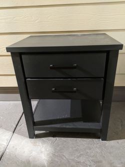 Bedroom side table with drawers