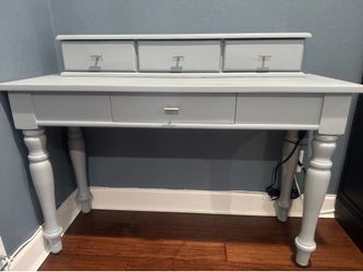 Broyhill Sofa Table or Desk with Top Drawers Handmade