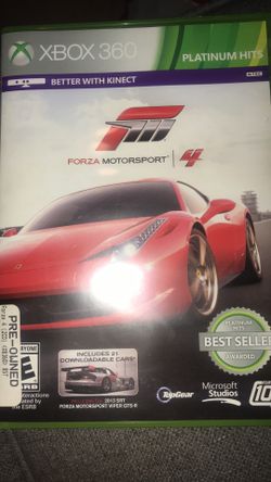 Forza motorsport 4 Xbox 360 cars