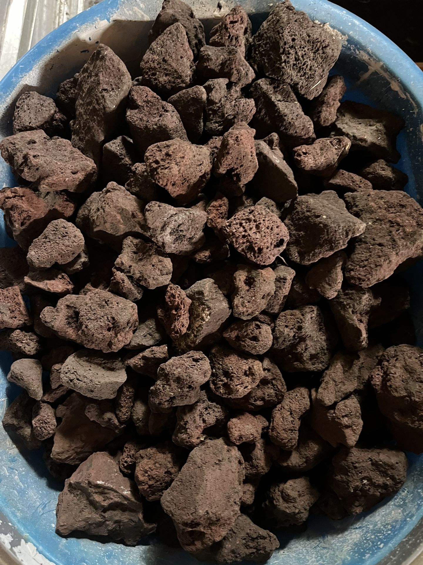 Decorative Red Volcanic Rock