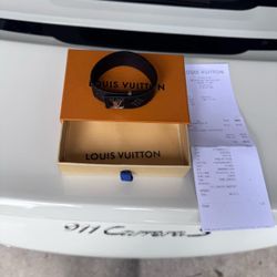 Louis Vuitton Slim black bracelet 