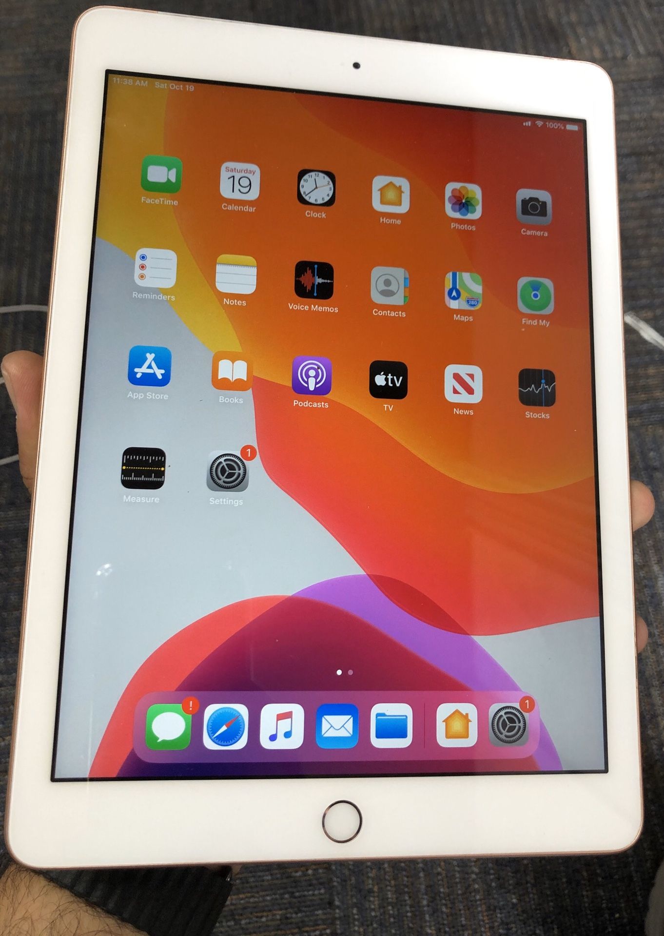 Apple ipad 6th gen 32gb gold wifi+cellular