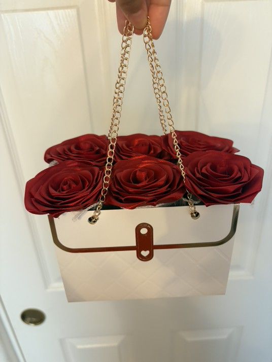 Eternal Flower Purse Arrangement