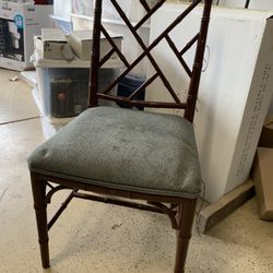 Vintage Bamboo Dining Chair