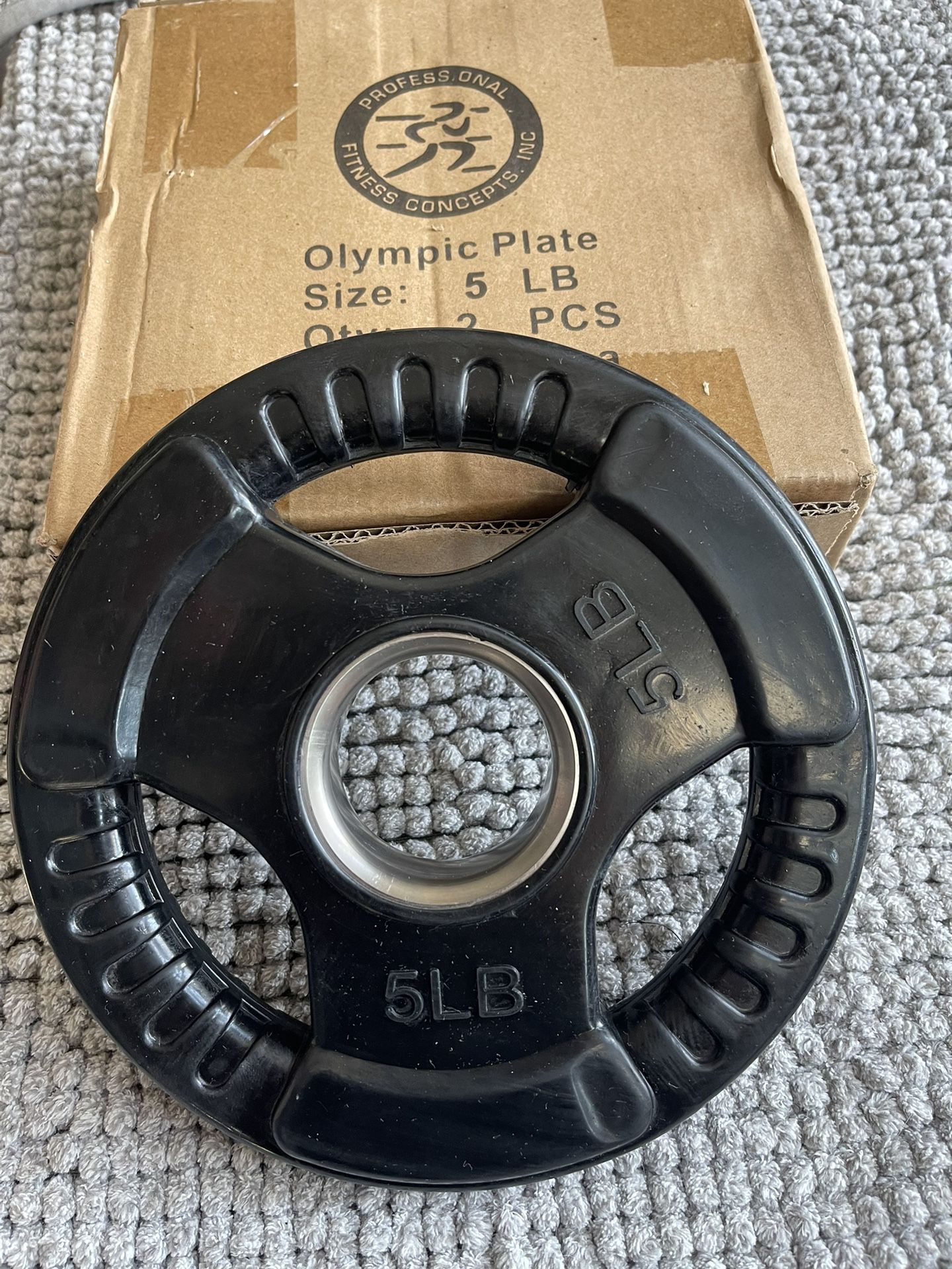 35 Pound Olympic rubber Weights Brand New 
