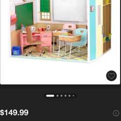School Room for 18 in Dolls