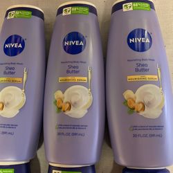 3/$12 Nivea Body Wash 