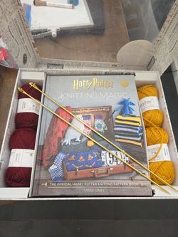 Harry potter knitting set