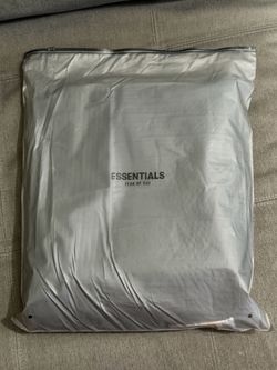 Essentials black hoodie