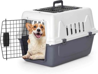 MoNiBloom 22-Inch Plastic Dog Carrier