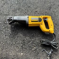 Dewalt Corded Reciprocating Saw