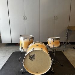 SJC Custom Maple 3 Pc Drum Set
