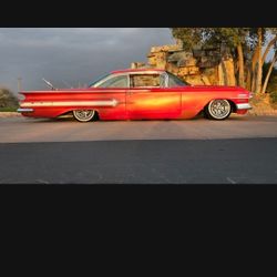 1960 Impala 5.7 Corvette LS Engine And Transmission Disk Break Air Bag System California Built Impala New Upholstery 