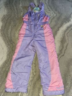 Girls snow bibs