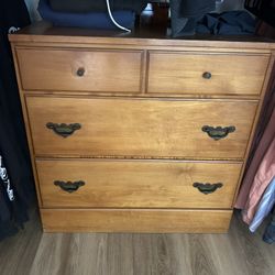 Vintage Dresser - Solid Cherry Wood