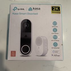 Kasa Smart Doorbell -2k Resolution 