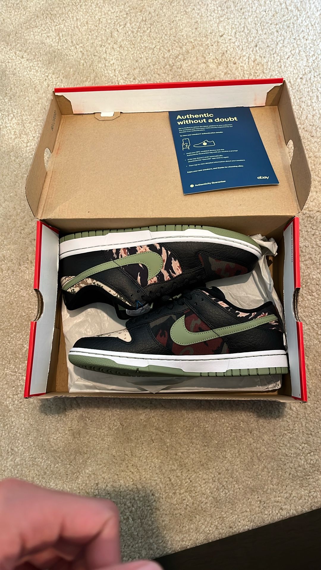Nike dunk low se 9.5