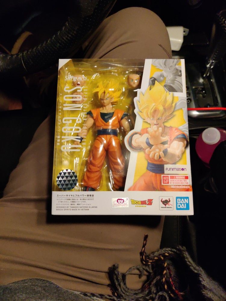 S.H.Figuarts Super Saiyan Son Goku Unopened & Still Factory Sealed