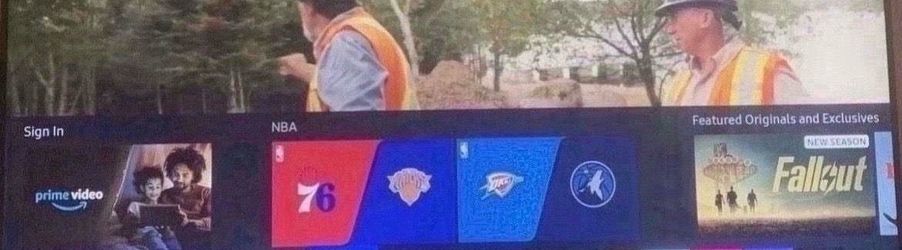 Samsung  55” 7000 series Smart Tv