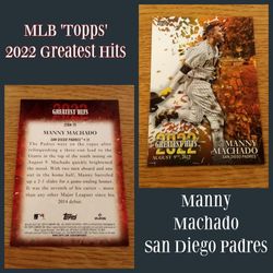 MLB - Topps 2022 Greatest Hits - Manny Machado (MINT)