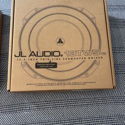 JL Audio 13TW5v2 Shallow Mount Subwoofer! 🔊 