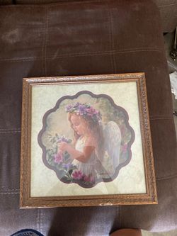 Ángel frame decor