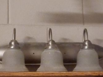 Vanity Lights Brushed Nickel Set