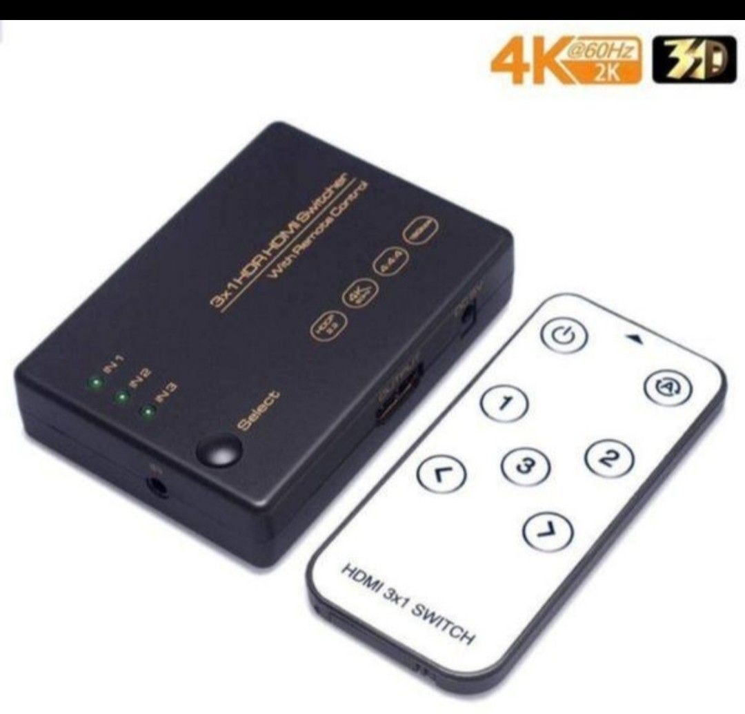 HDMI Switch 3 in 1 ouput Support 4K