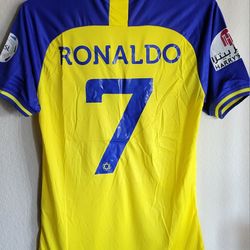 Al Nassr Portugal Home Jersey CR7 size XL Y 2xl No Trade 