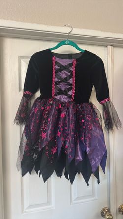 Girls witch dress 6/7