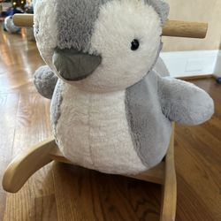 Pottery Barn Plush Penguin Rocker