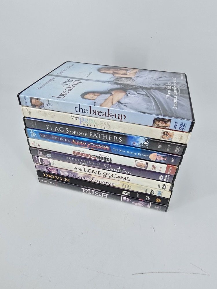 Lot Of 10 DVD's - Various Titles 0922-3