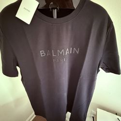 Brand new Balmain T-shirt, size large