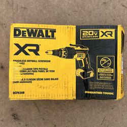 Dewalt XR 20V MAX Lithium-Ion Cordless Brushless Screw Gun (Tool Only)