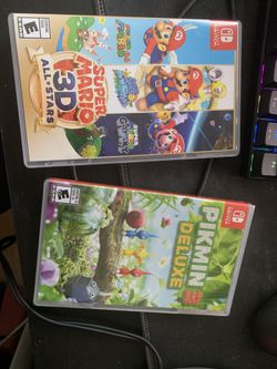 Nintendo Switch - Pikmin and 3D All Stars New