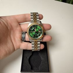 POEDAGAR Men's Luxury Stainless Steel Watch Water Resistant