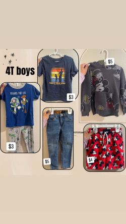 4t Boys Clothing