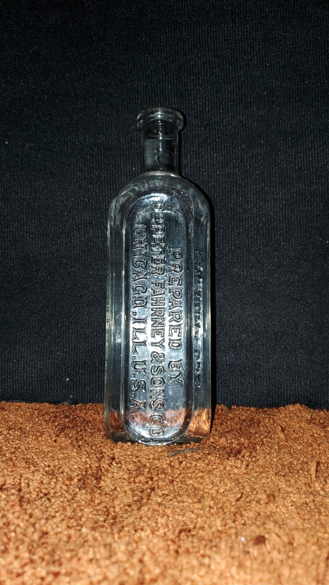 Antique medicine bottle..