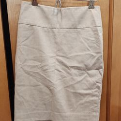 The Limited Collection Tan Pencil Skirt Size 0