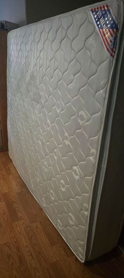 Used King mattress.