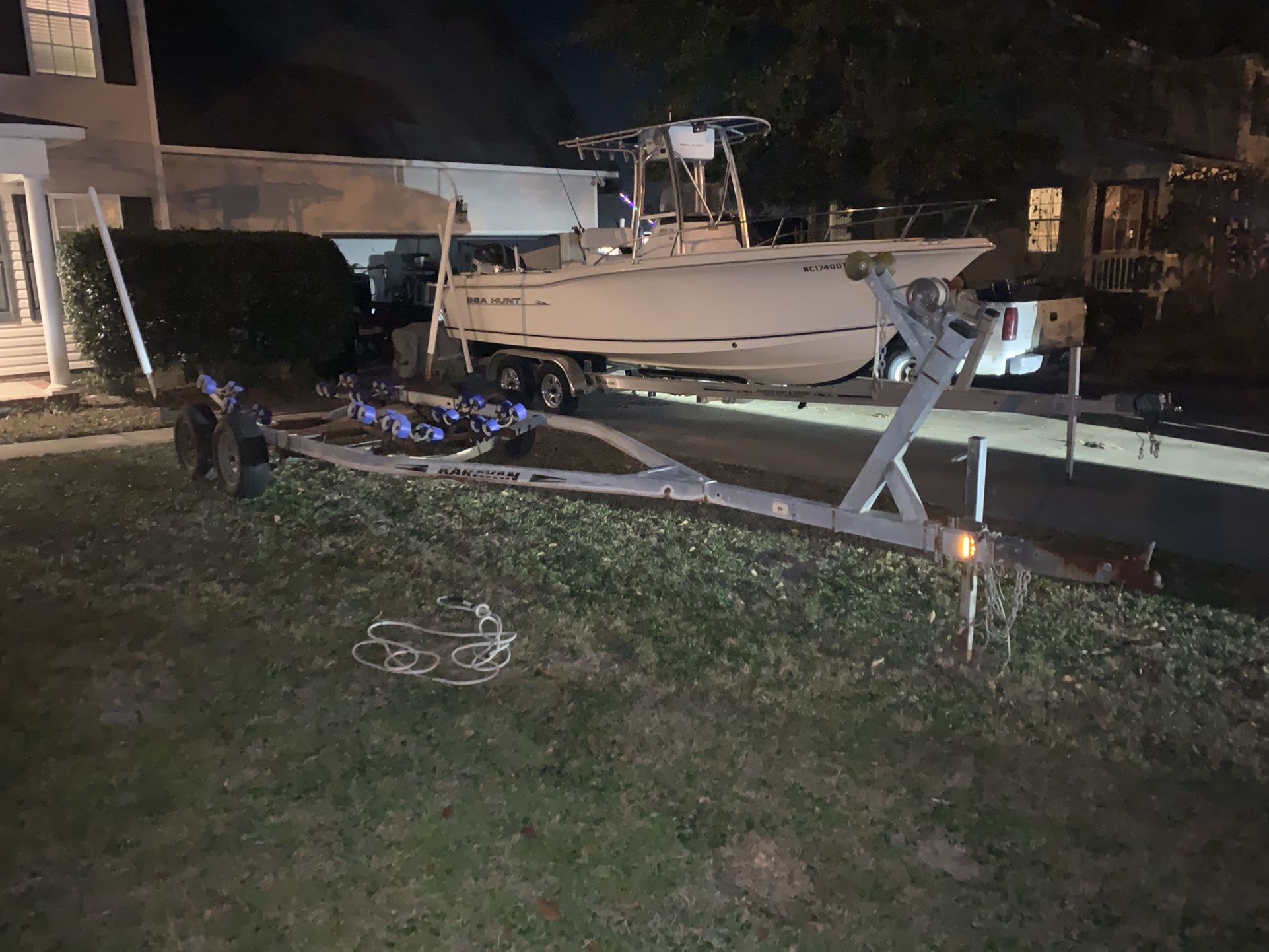 24 fT Karavan Galvanized Boat Trailer