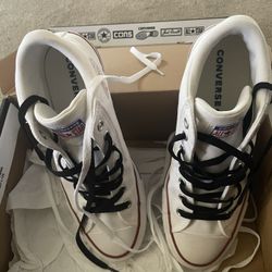 White Converse 