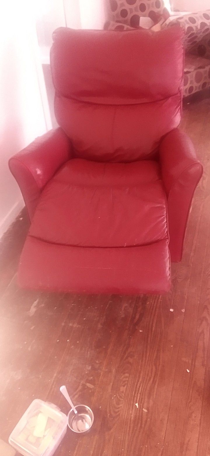 Lazy Boy Recliner. It's A Year Old. $40 Obo. I Got A New One For Christmas. 
