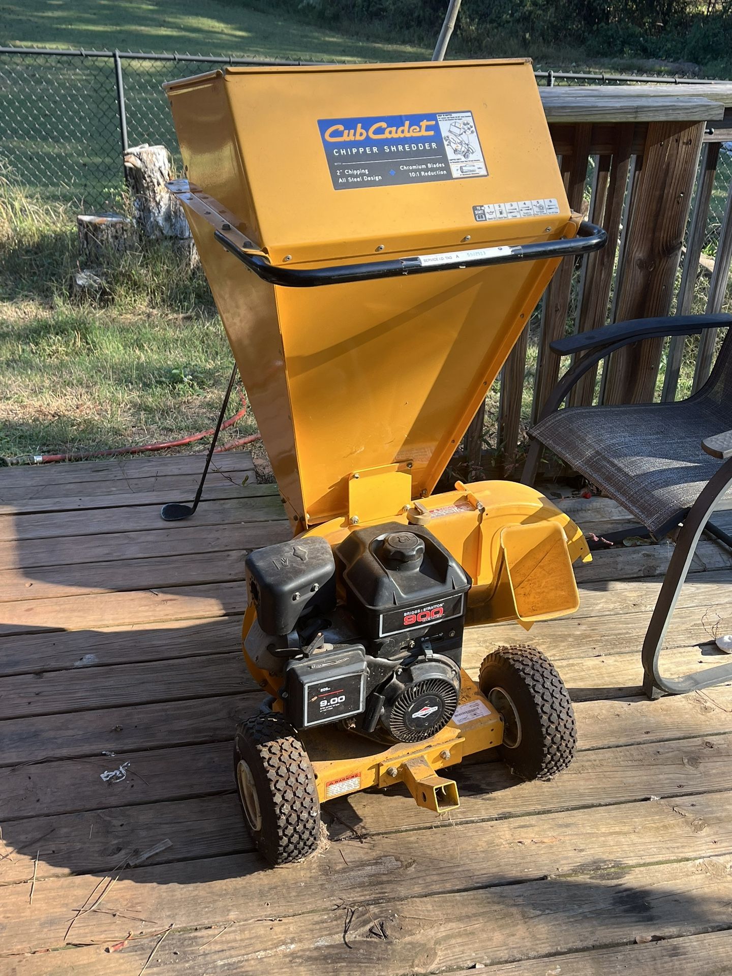 Cub Cadet Chipper