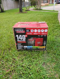 Lincoln 140HD weld-pak  NEW welds up to 5/16 // soldador NUEVA  de hasta  8 mm price firm $600